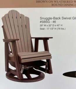 ALBC Poly Swivel Glider