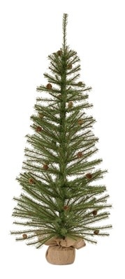 Melrose Pine Tree in Burlap Sack 4'H