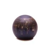 Melrose Globe with Hanging Stars-SMALL 4.5"D