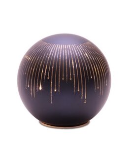 Melrose Globe with Hanging Stars-MEDIUM, 5.5"D