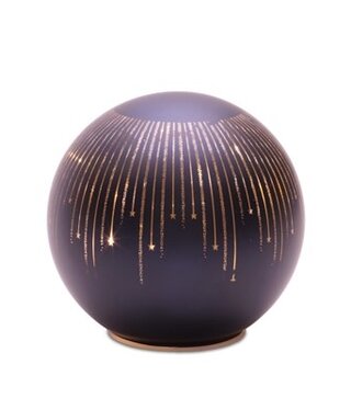 Melrose Globe with Hanging Stars-MEDIUM, 5.5"D