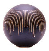 Melrose Globe with Hanging Stars-LARGE,7.75"D