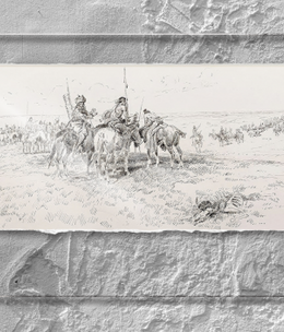 TAC Indians Meet First Wagon Trail West of Mississippi