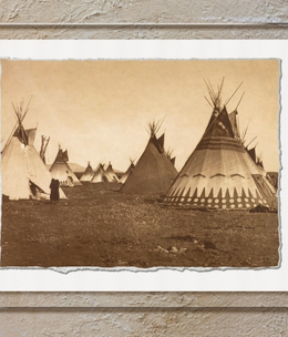 TAC Painted Lodges - Piegan 1900