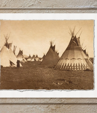 TAC Painted Lodges - Piegan 1900