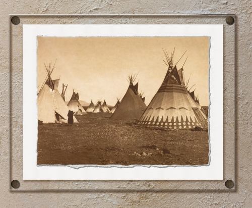 TAC Painted Lodges - Piegan 1900
