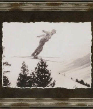TAC Vintage Ski Lodge VI - Ski Jumper
