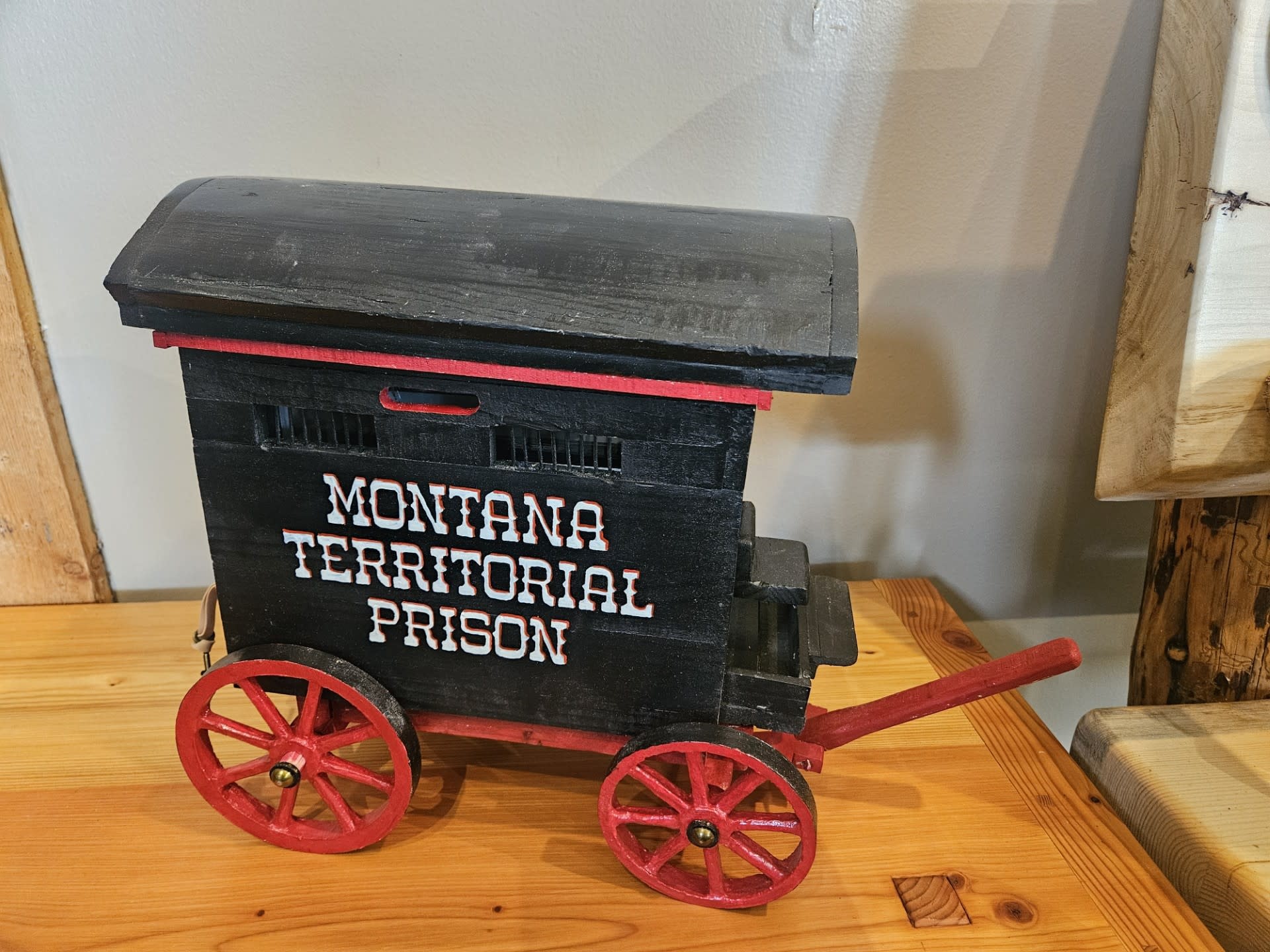 MCE Industries Wood Bank (Old Fashioned Stage Coach)