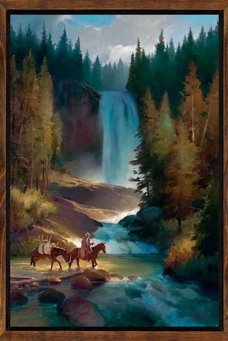 Colt Idol "Montana Oasis" Framed 76x52