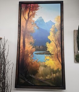 Colt Idol "Autumn Rays" Framed 64 x 34