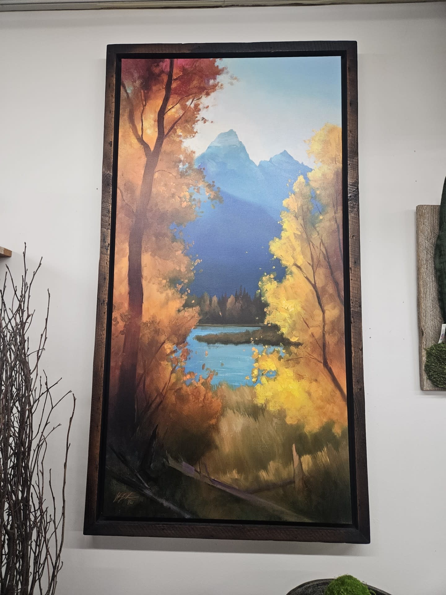 Colt Idol "Autumn Rays" Framed 64 x 34