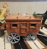 MCE Industries Wood Bank (Old Fashioned Stage Coach)