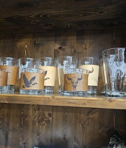 Pioneer Laser Engraved PINT Glass