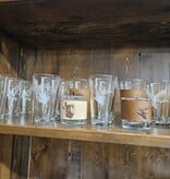 Pioneer Laser Engraved PINT Glass