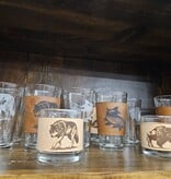 Pioneer PINT Glass with Engraved Leather Sleeve
