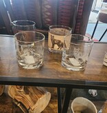 Pioneer Laser Engraved ROCKS Glass