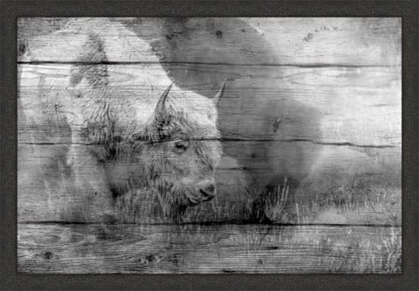 TAC Woodgrain (White Buffalo Pair) 57x31