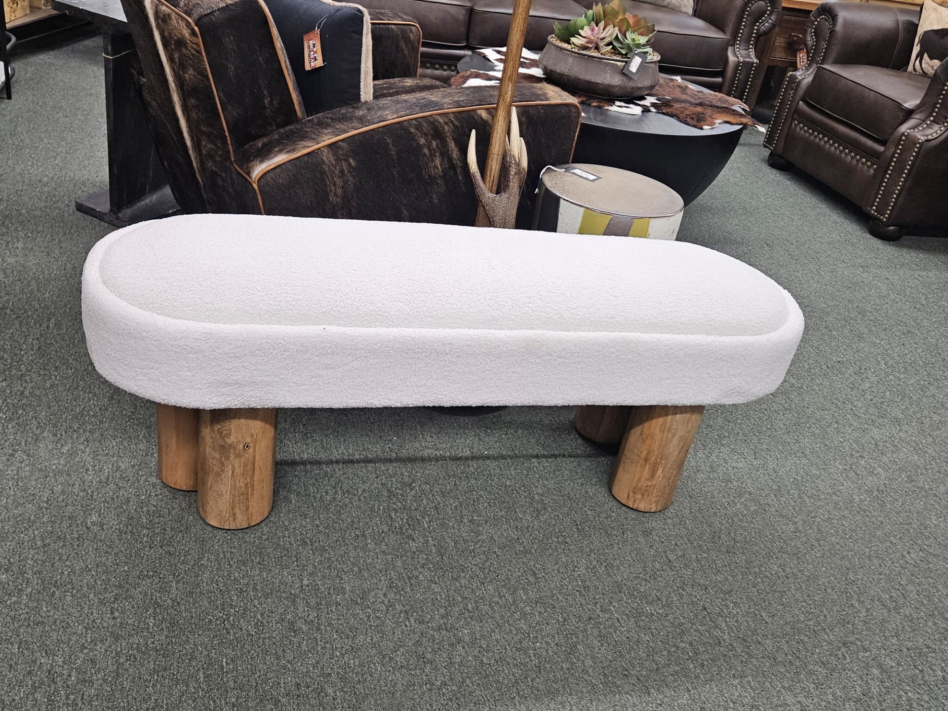 Crestview Willow Bench 50x16x18H