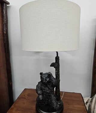 Crestview Smokey Pines (Bear) Table Lamp 31H