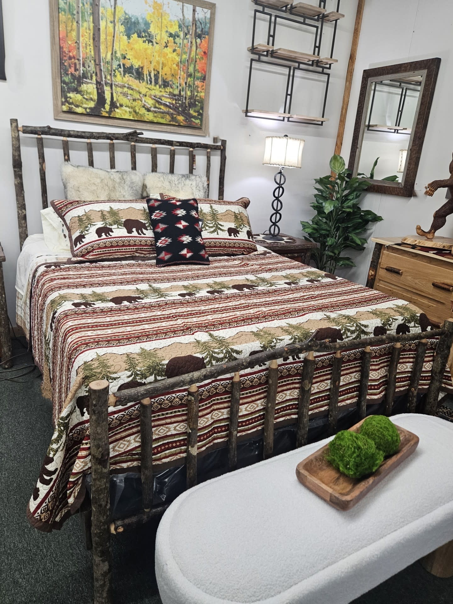 Green Gables New West Red Lodge QUEEN Bed