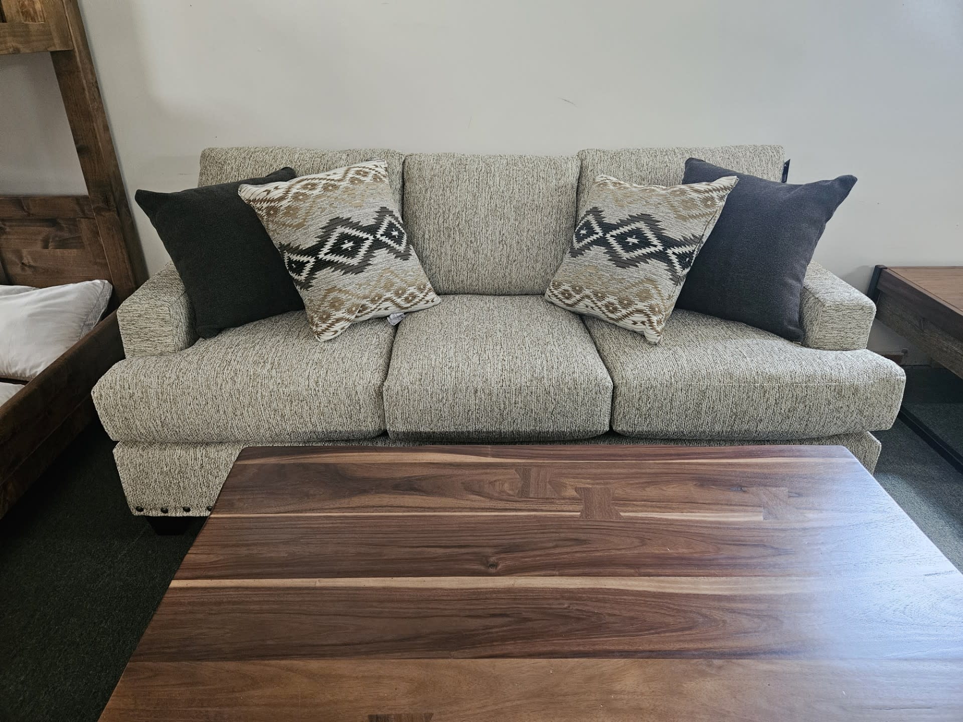 IMF 1327N-70 Sawtooth Sofa  82L x 39H x 39D