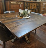 Hermie's X-Base Pedestal Table 48x48