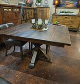 Hermie's X-Base Pedestal Table 48x48