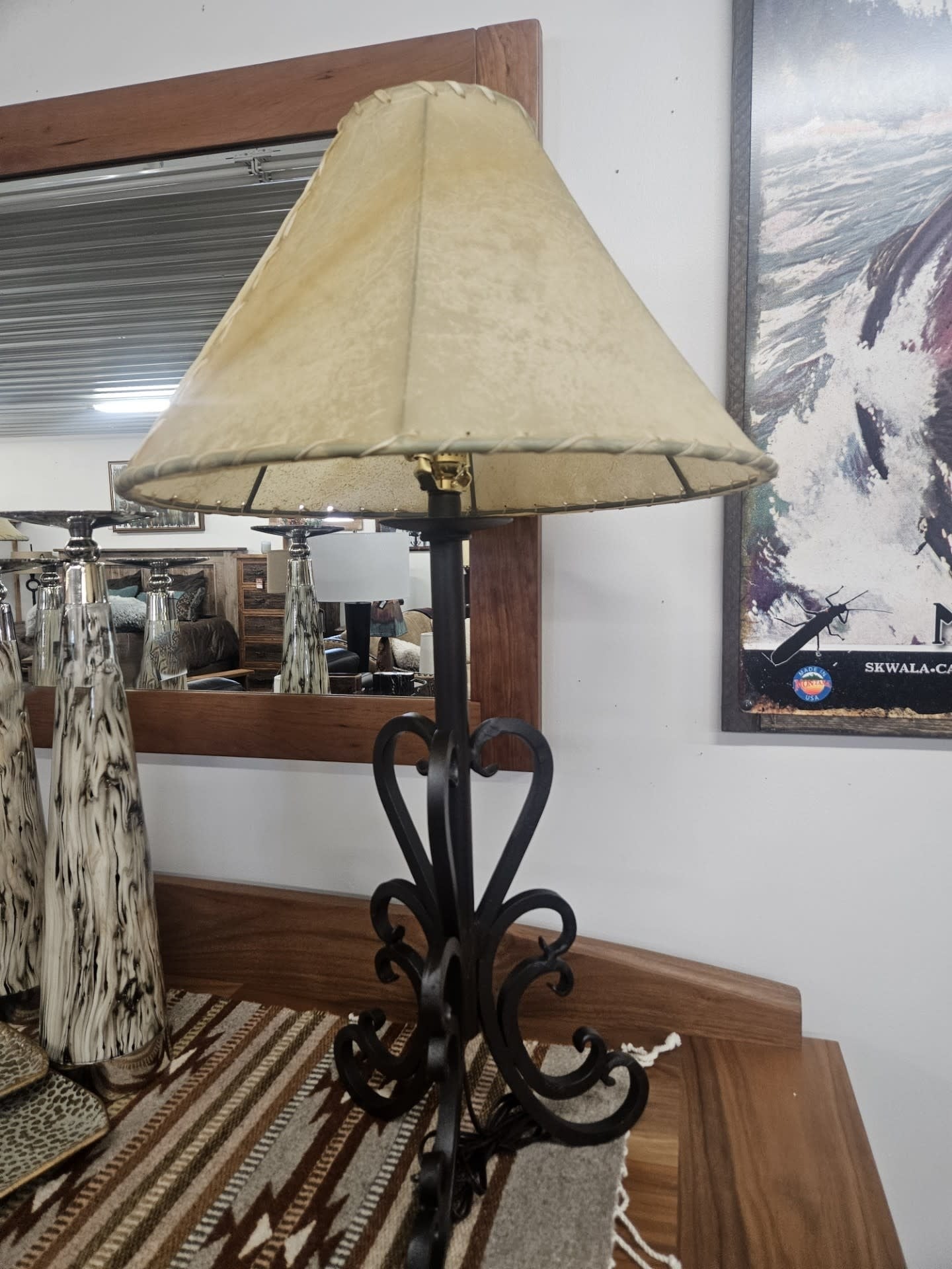 Mexican Country 005 Iron Table Lamp