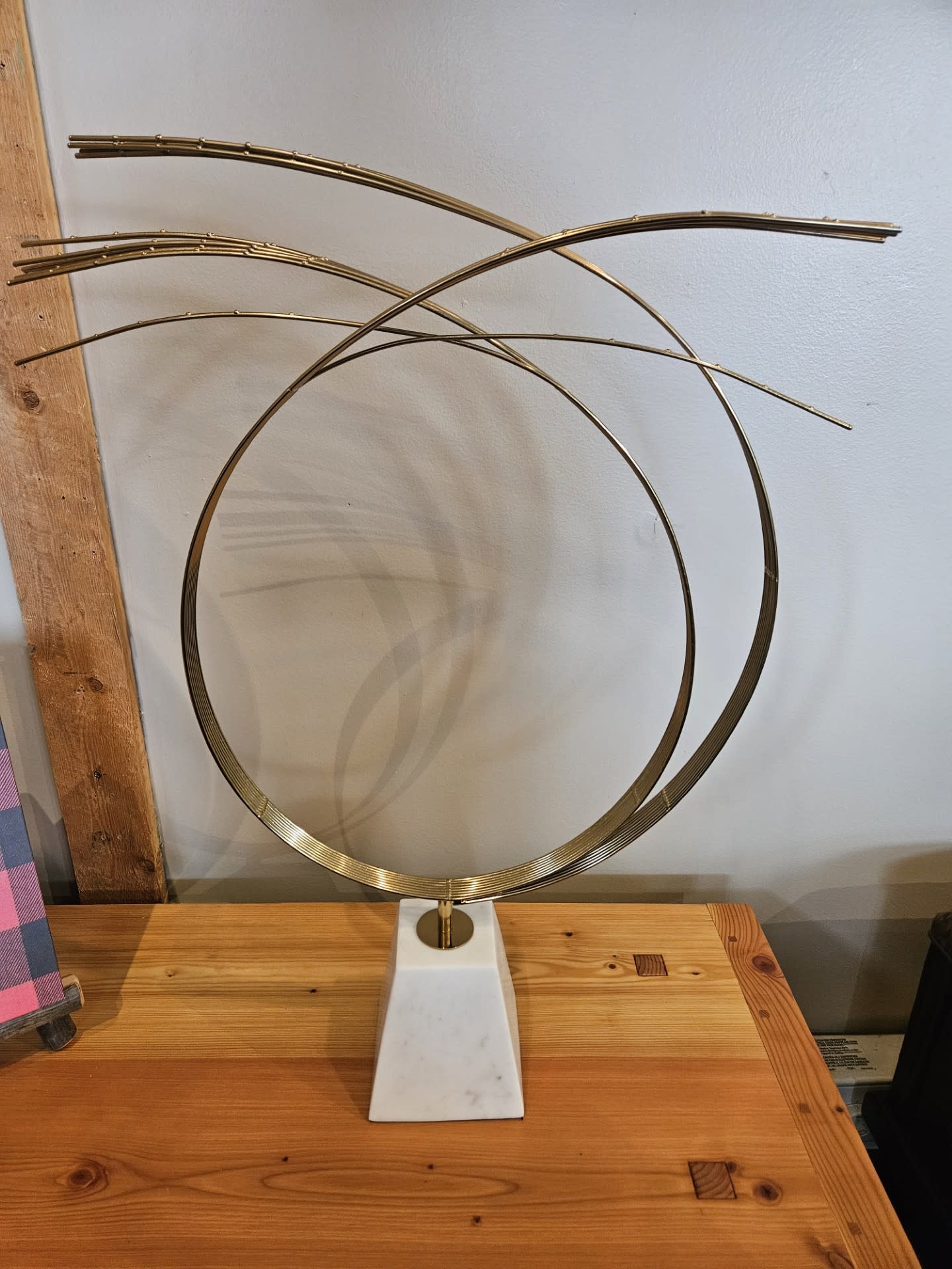 Co-Rhonda Abstract Figurine w/Marble Base 22W x 29.5 H