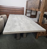 Co-Rhonda Concrete Look Dining Table 94x46x30H