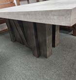 Co-Rhonda Concrete Look Dining Table 94x46x30H