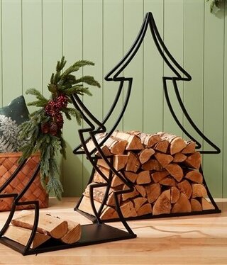 Melrose Tree Firewood Frame -LARGE- 28L x 40H