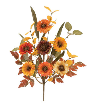 Melrose 13409 Mixed Gerbera Daisy Spray 19"H
