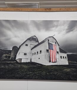 Rocky Mountain Pub Americana (Barn/Flag) 36x54 Wrap