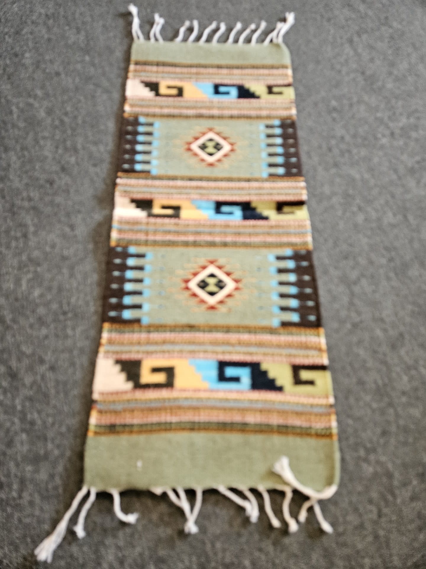 Escalante Rugs Zapotec Runner 16" x 39"  ,  148