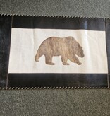 Gaucho Bear Cowhide 20x40 Rug