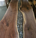 Stone River Live Edge Walnut Vermilian Dining Table 42x96