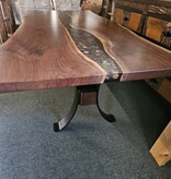 Stone River Live Edge Walnut Vermilian Dining Table 42x96