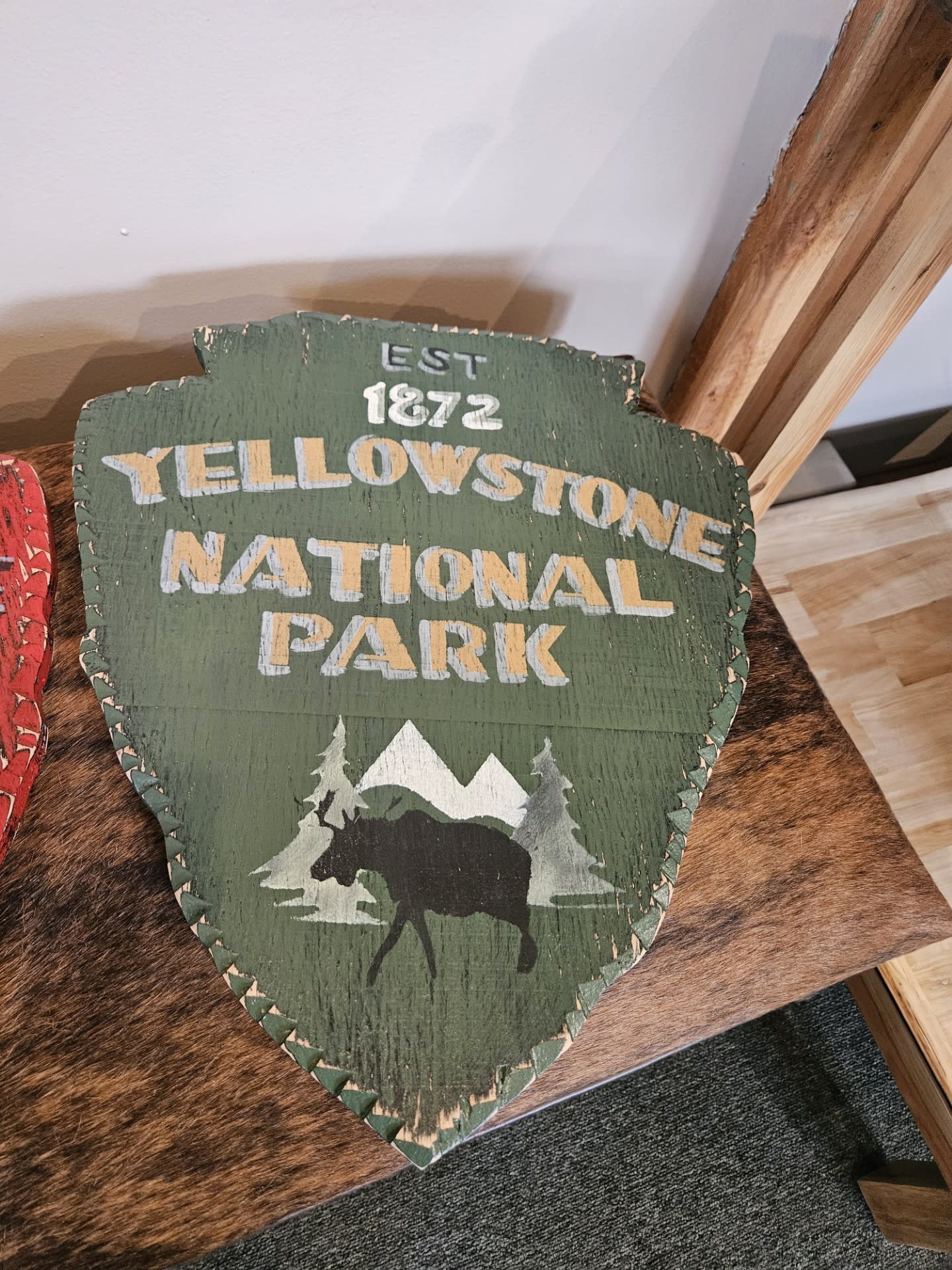S Stocklin SMALL Handpainted Shield
