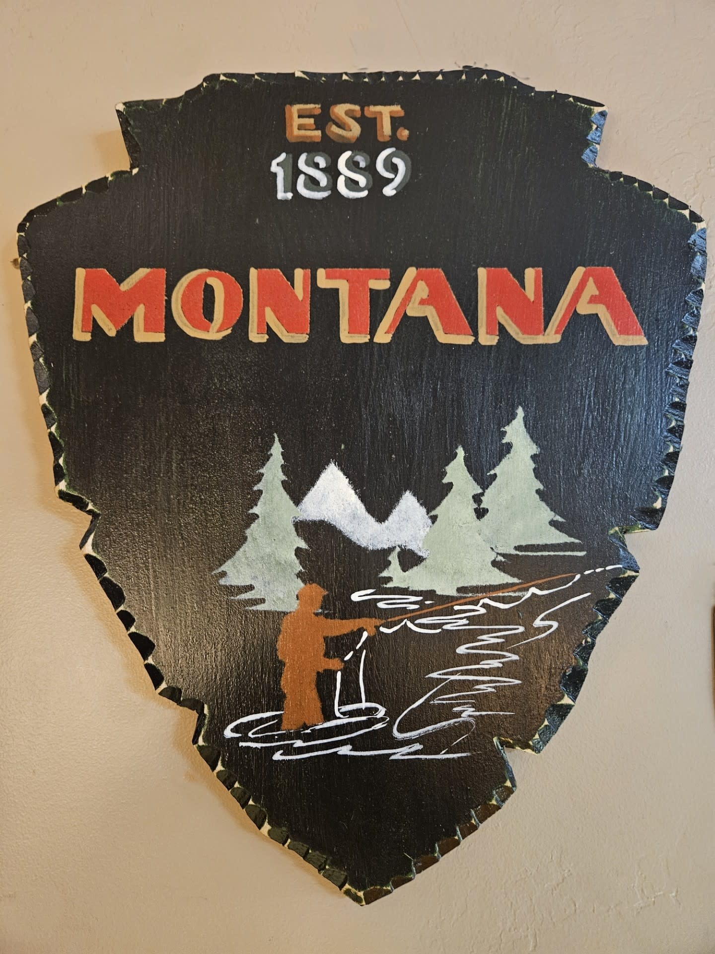 S Stocklin SMALL Handpainted Shield