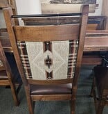 ALBC Upholstered Dining Chair  w/Black Bar