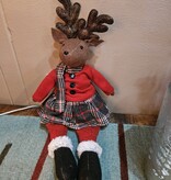 Melrose Deer Shelf Sitter 16.5"H