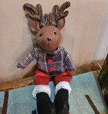 Melrose Deer Shelf Sitter 16.5"H