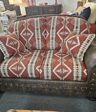 IMF 1054-50 Arizona Loveseat  (2fabric) 68L x 39H x 39D