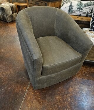Omnia SP -- Bella Barrel Chair w/Return Swivel Glider