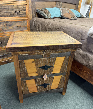 Poplar Grove Poplar Grove 2Dwr Nightstand 28W x 20D x 32.5H