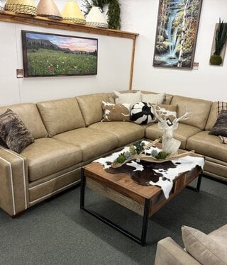 Omnia Asher Sectional 127x34x101