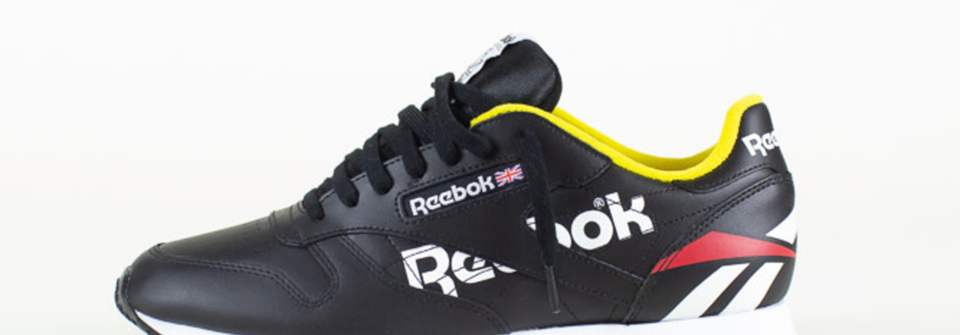 Reebok Classic Leather - Black/White/PriRed