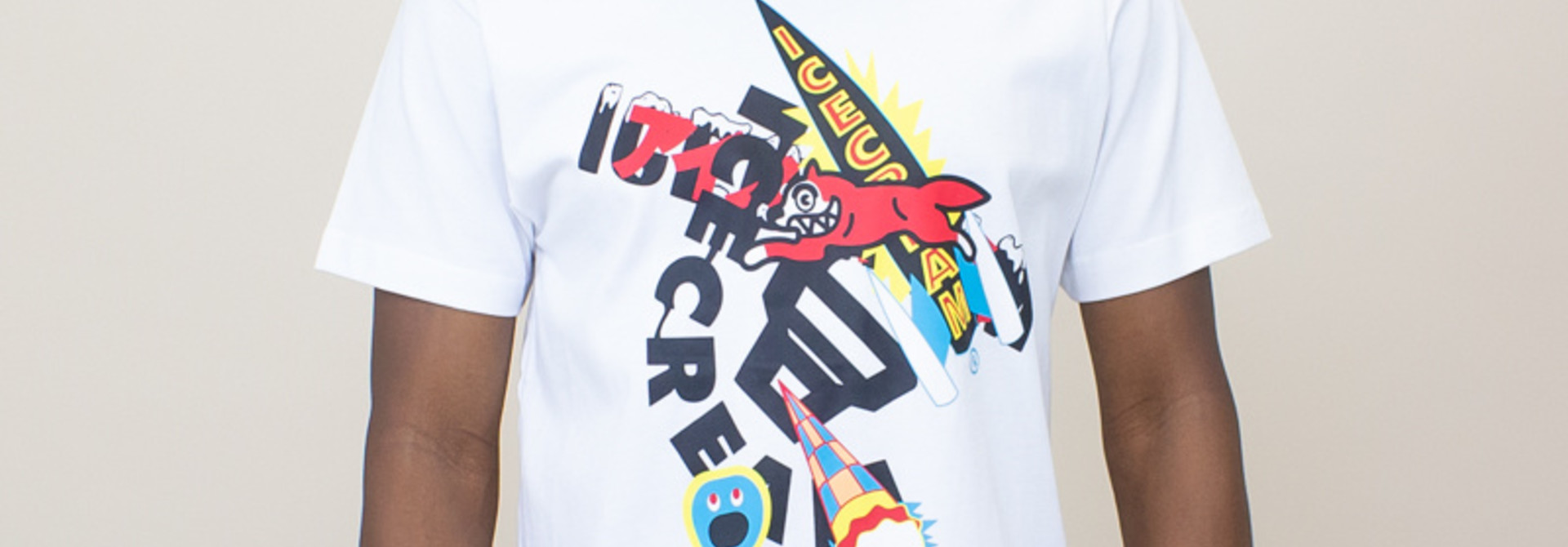 Icecream YBYB SS Tee - White