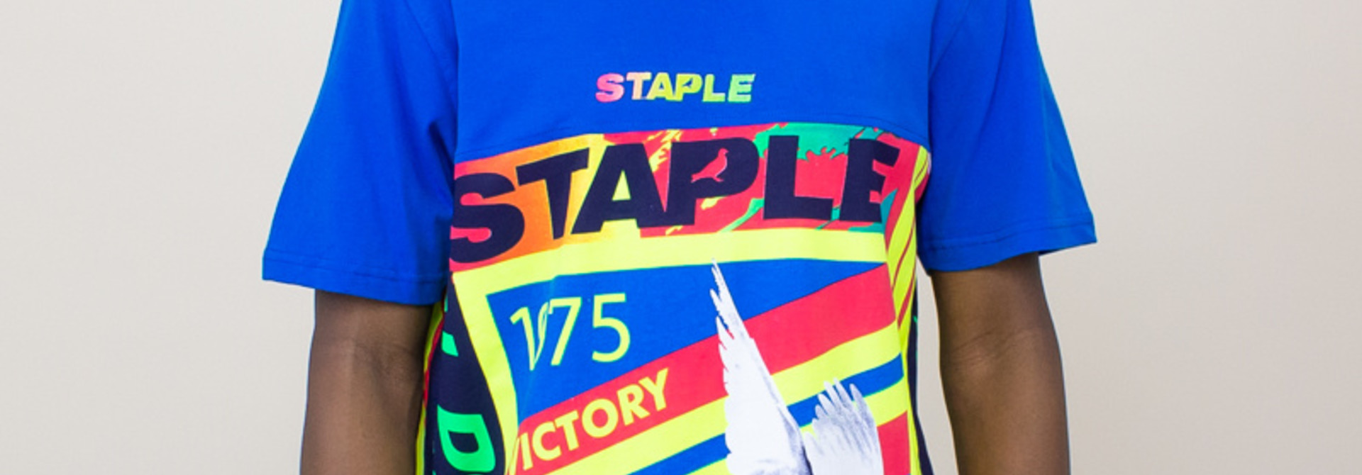 Staple Daybreak Graphic Tee - Blue